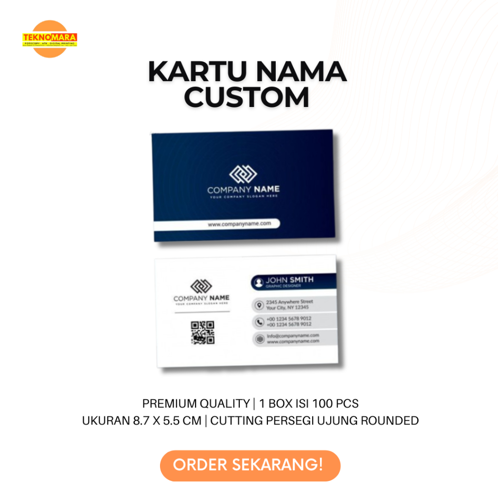 Cetak Kartu Nama | Kartu Nama Custom Premium | Print Kartu Nama | Name Card Print