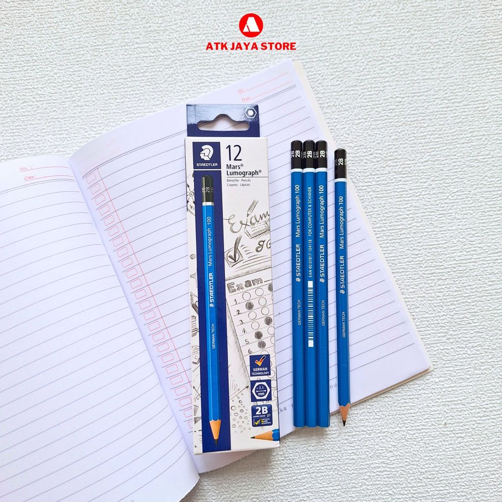 Pensil 2B Staedtler | jual ecer pensil Staedtler 2b