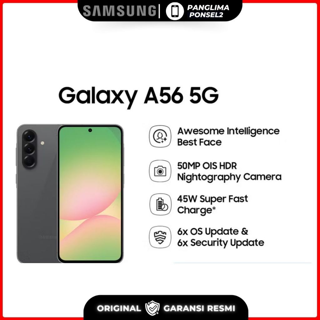 Samsung Galaxy A565G Ram [8/256][12/256] Bergaransi Resmi Samsung indonesia