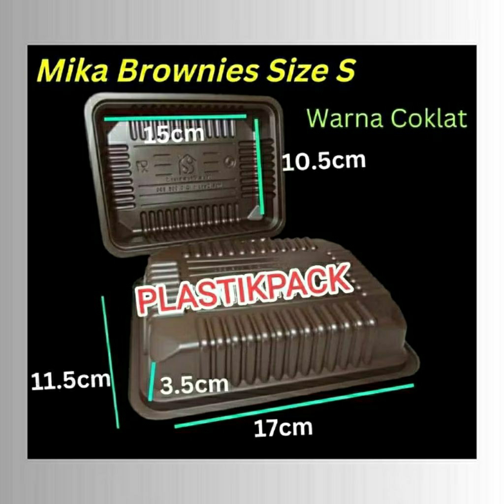 MIKA BROWNIES SIZE S (20 PCS)