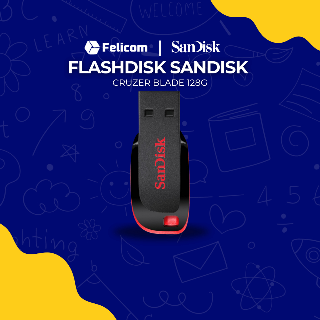 Flashdisk Sandisk Cruzer Blade 128G