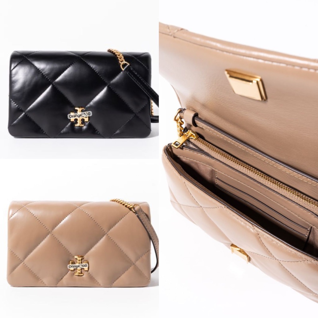 TAS WANITA TB KIRA DIAMOND QUILTED WALLET ON CHAIN ORIGINAL