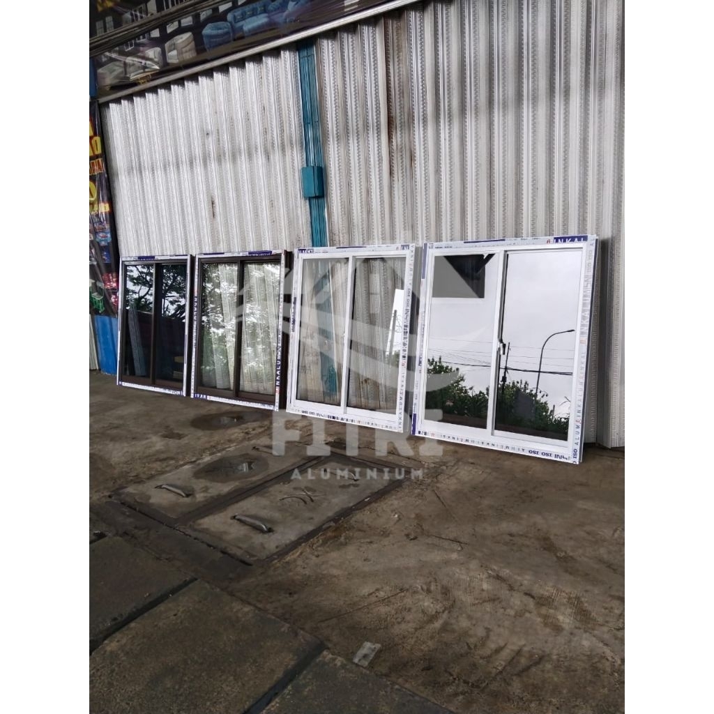 Jendela Sleding Aluminium Custom