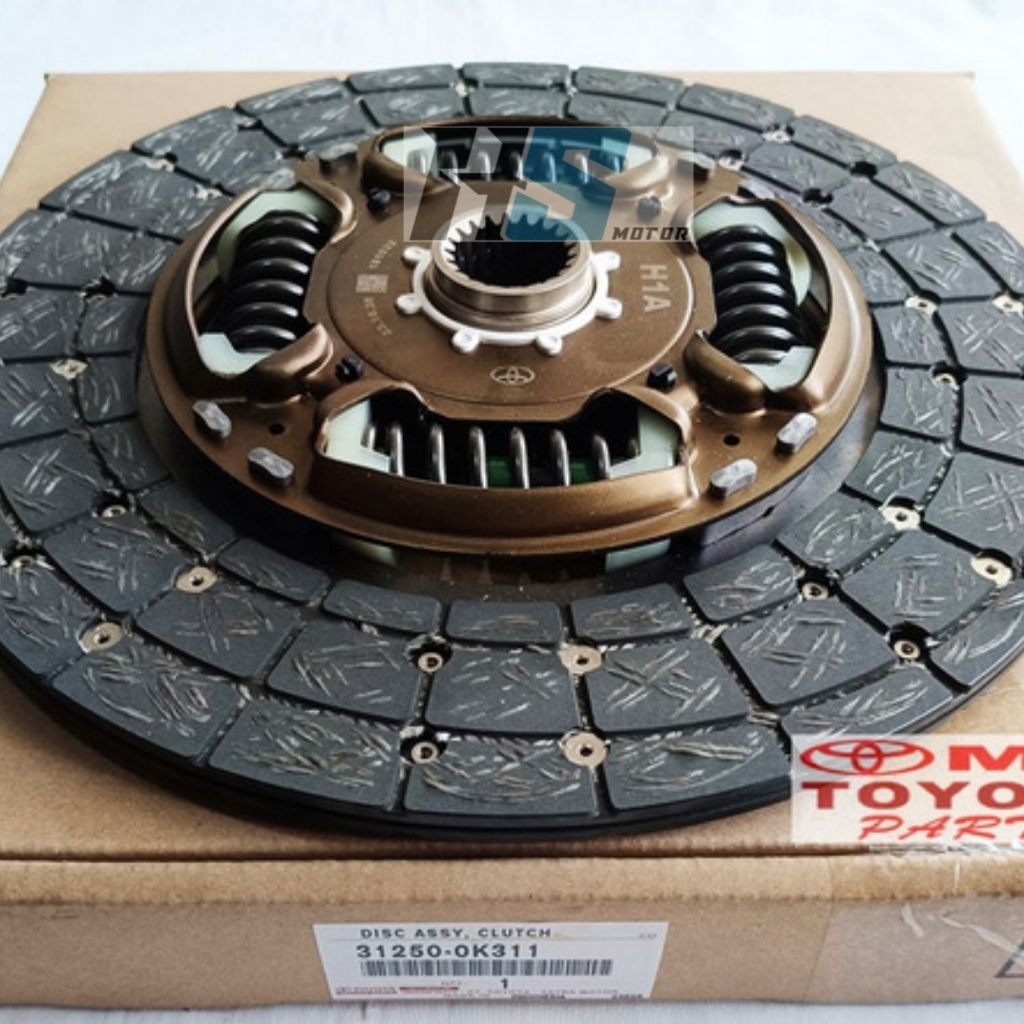 CLUTCH DISC PLAT KAMPAS KOPLING MOBIL TOYOTA INNOVA REBORN DIESEL HILUX REVO DC DIESEL FORTUNER VRZ 