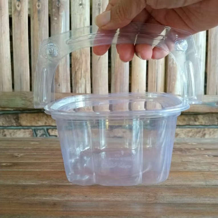 Ecer Murah-Mika keranjang 500 ml/kotak/brownies/cup cake/bento/salad
