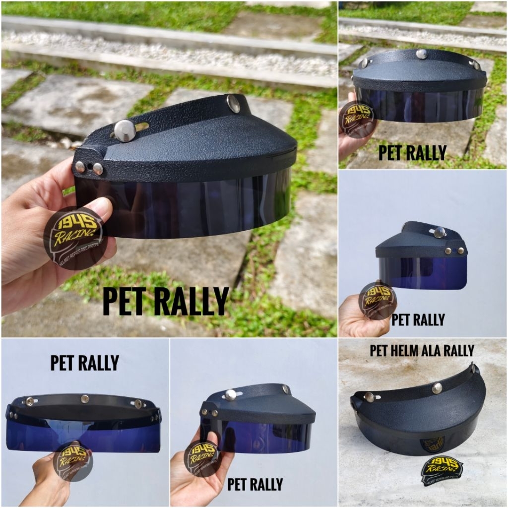 Pet Helm Retro ala Helm Rally