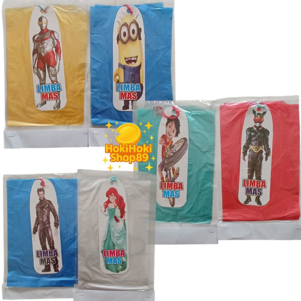 Mainan Terjun Payung Jumbo/Mainan Parasut Plastik Jumbo/Mainan Anak Jadul/Mainan Murah