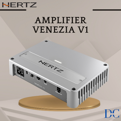 Power Amplifier Monoblock Mobil - Amplifier Venezia V1 Hertz - 1 Channel - Class D Amplifier Monoblo