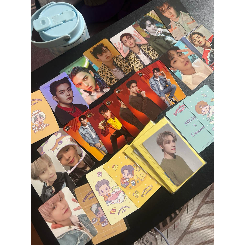 preloved photocard official WAYV NCT sanrio winwin xiaojun shotaro kun lucas yangyang resonance kick