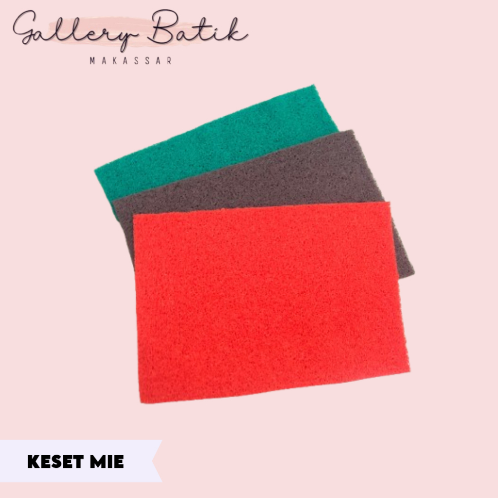 KESET KARPET MIE BIHUN TEBAL PREMIUM || TERMURAH MAKASSAR [[Gallery Batik Makassar]]