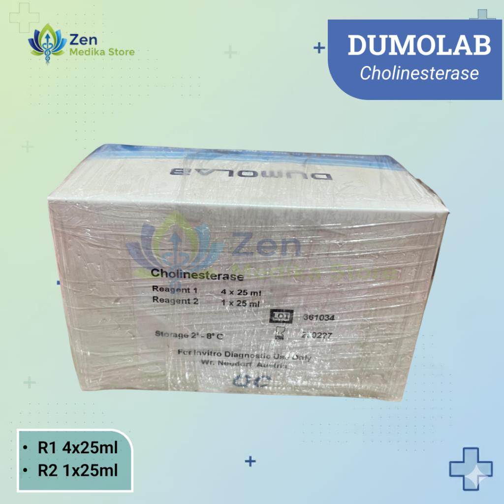 REAGEN CHOLINESTERASE R1 4x25ml + R2 1x25ml | DUMOLAB