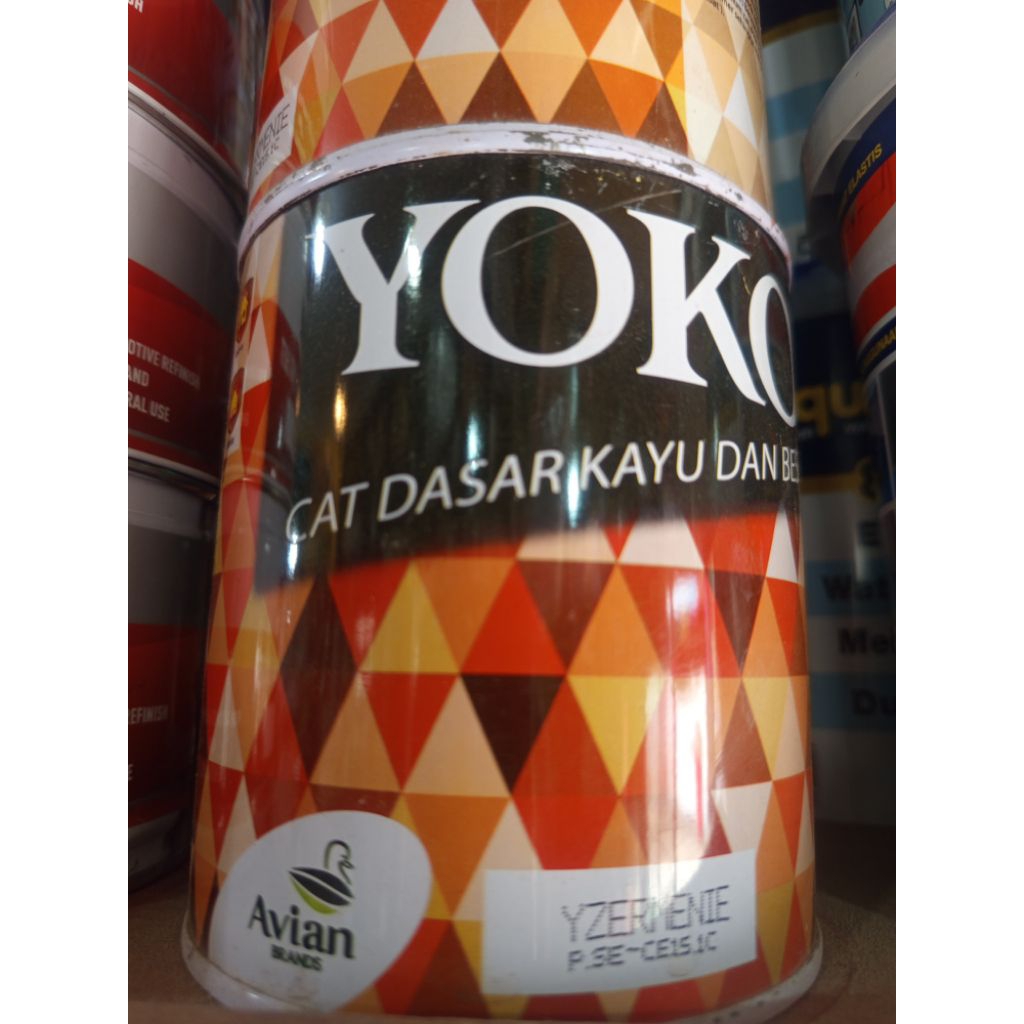 cat Dasar Kayu dan Besi / Cat Menie / Yoko Cat Dasar 0.7Kg