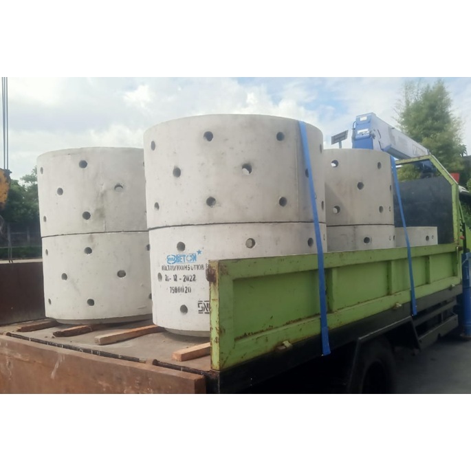 Cetakan gorong-Gorong Beton Untuk Sumur Resapan Diameter 80 cm