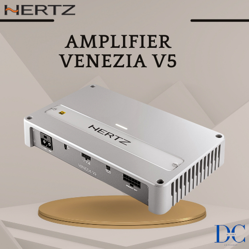 Power Amplifier Mobil - Amplifier Venezia V5 Hertz - 5-3 Channel - Class D Amplifier - 100% Original