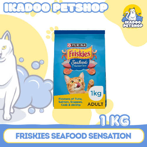 FRISKIES SEAFOOD SENSATIONS 1 KG FRESHPACK / FRISKIES