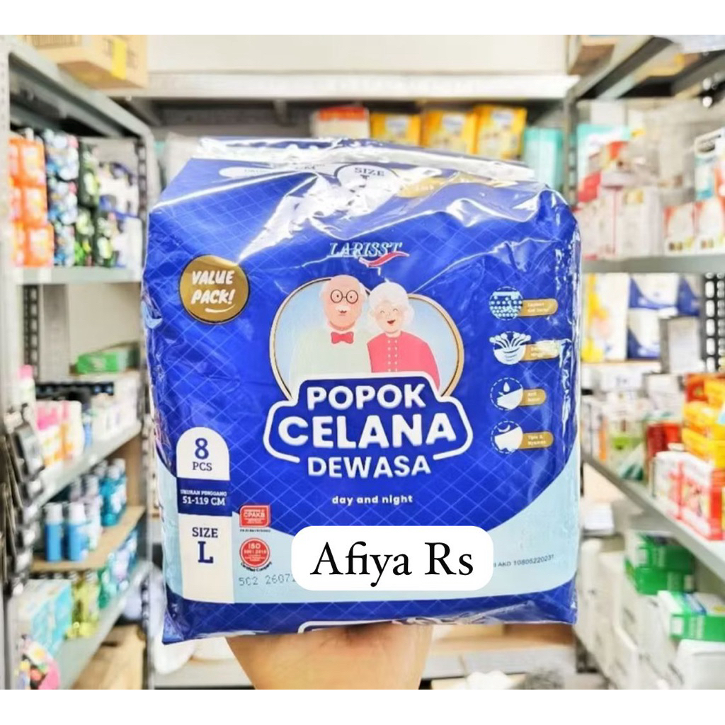 Diapers Pants Larisst Adult / Popok Celana Dewasa