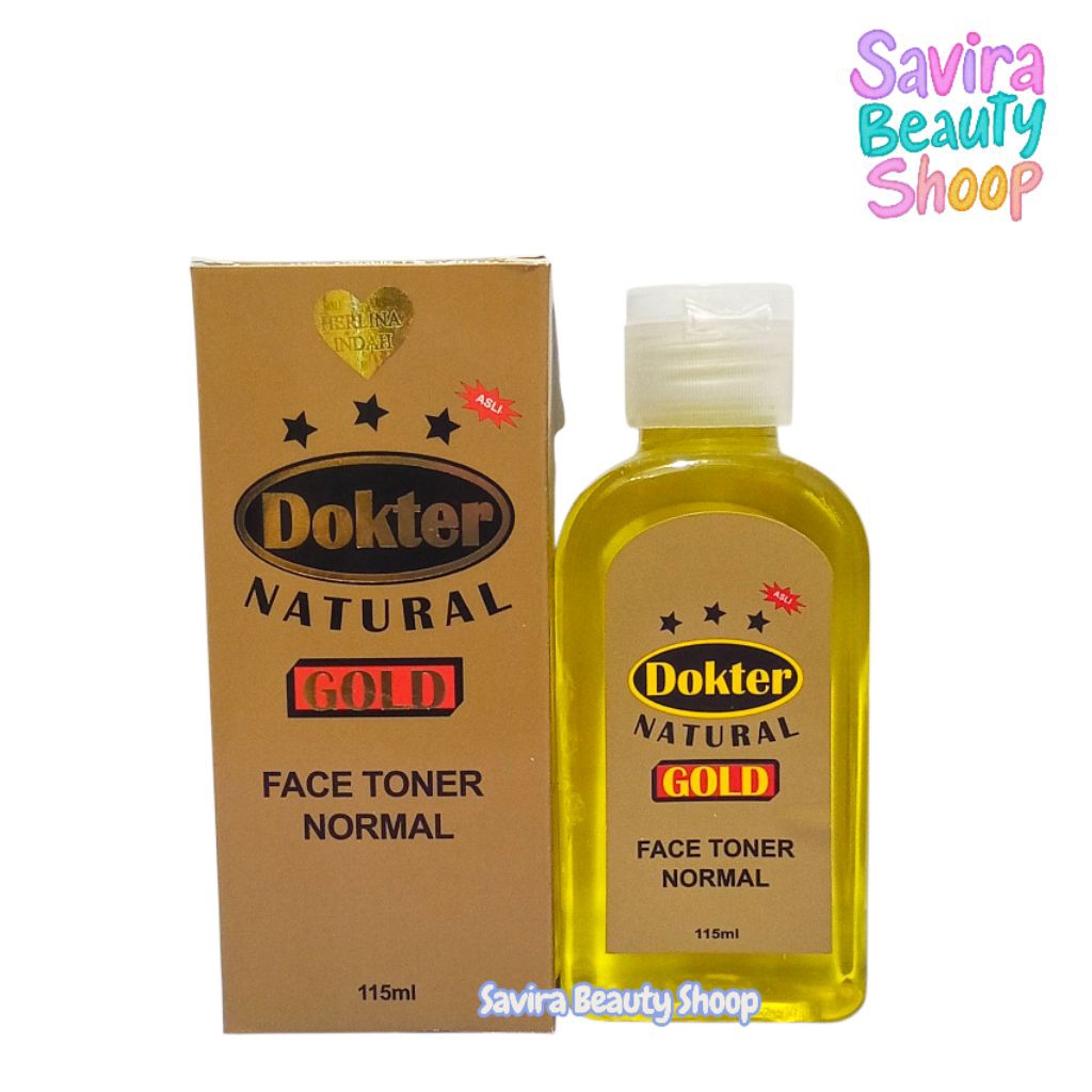[ BPOM ] Toner DR Gold Pembersih Wajah Toner 115ml By CV Herlina Indah BPOM