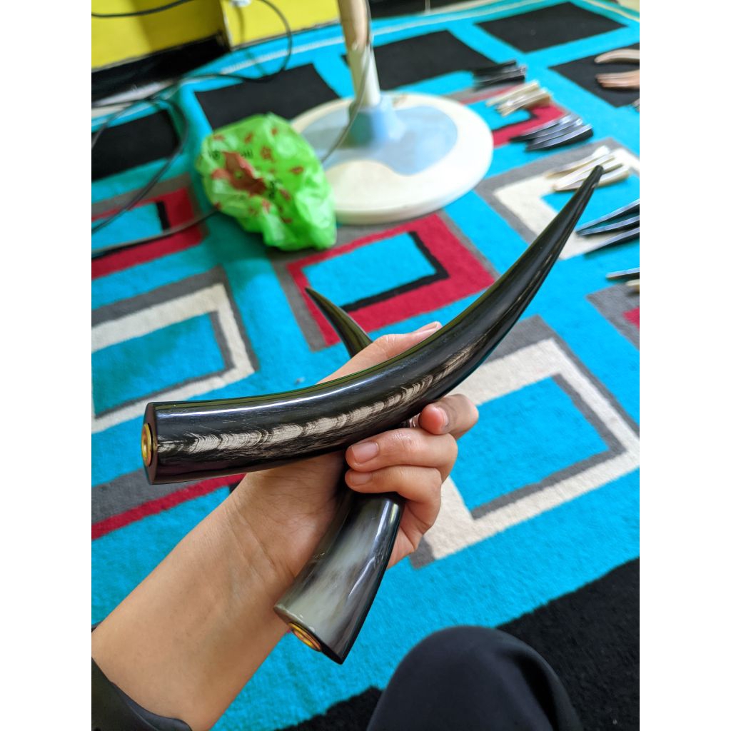 Once pipa tanduk kerbau hitam super jumbo