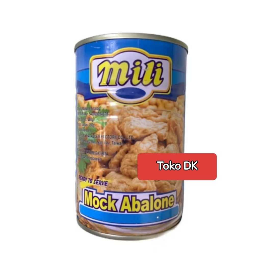 Mili Mock Abalone 280 gr Vegetarian / vegetarian food / makanan kaleng/Halal