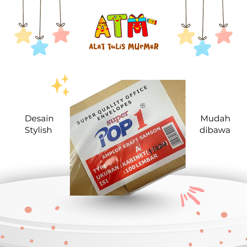 

Amplop/Envelope/Amplop Samson POP1 D-24x35