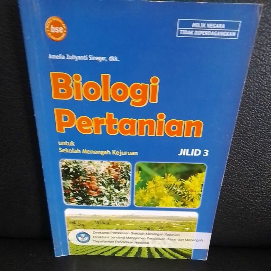 Buku Teknik Biologi Pertanian original