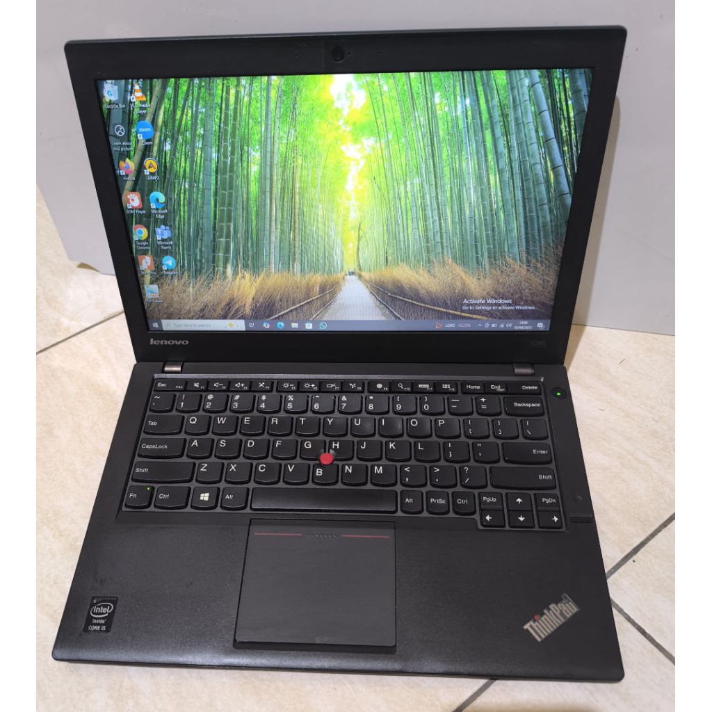 Laptop Second Lenovo Thinkpad X240 Core I5 Gen 4 Laptop Seken Bergaransi