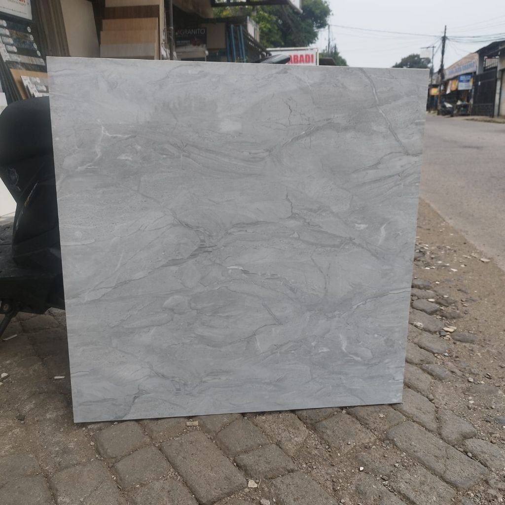 Granit lantai 80x80.Domus Grey/Indogress