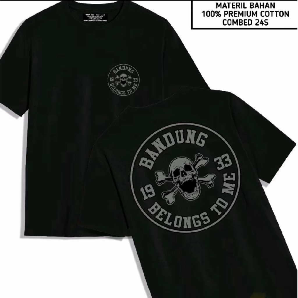 TSHIRT/KAOS BANDUNG BELONGS TO ME