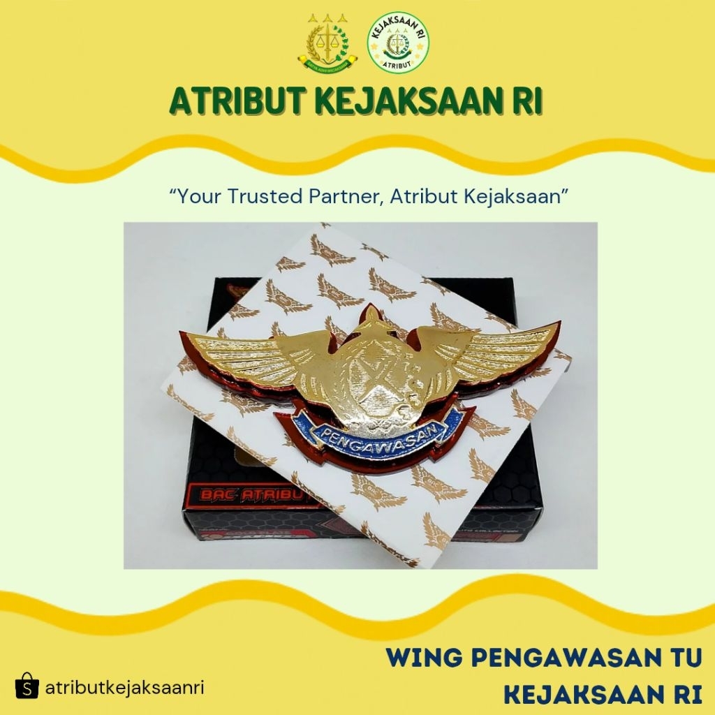 ATRIBUT KEJAKSAAN RI - WING PENGAWASAN KEJAKSAAN RI