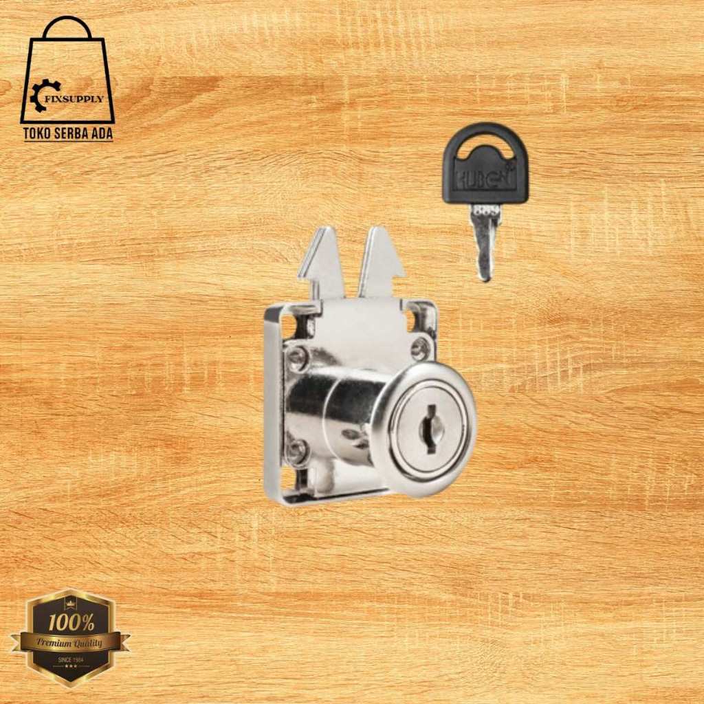 HUBEN Kunci Mekar HL-202 – Kunci Laci/Lemari 19mm Zinc Alloy