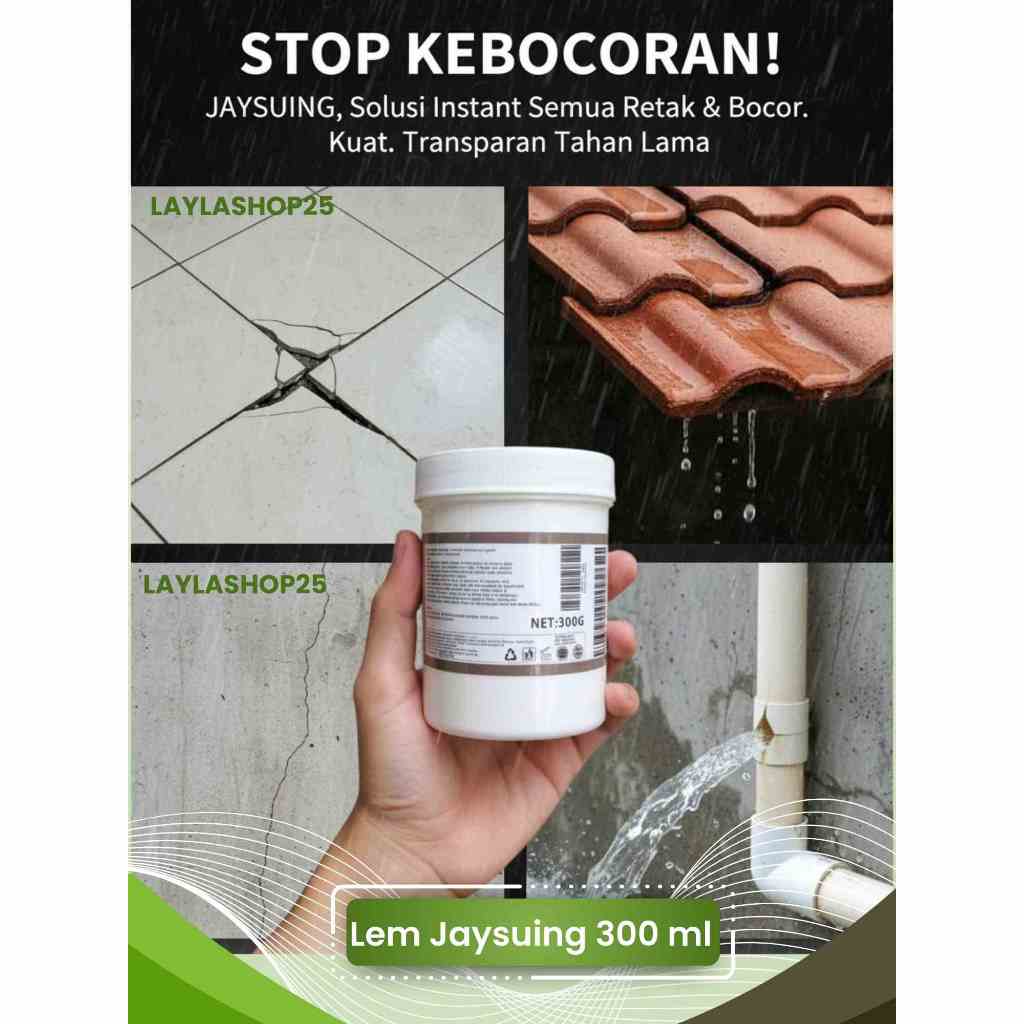 Lem Anti Bocor/ Lem Transparan Jaysuing / Lem Jaysuing