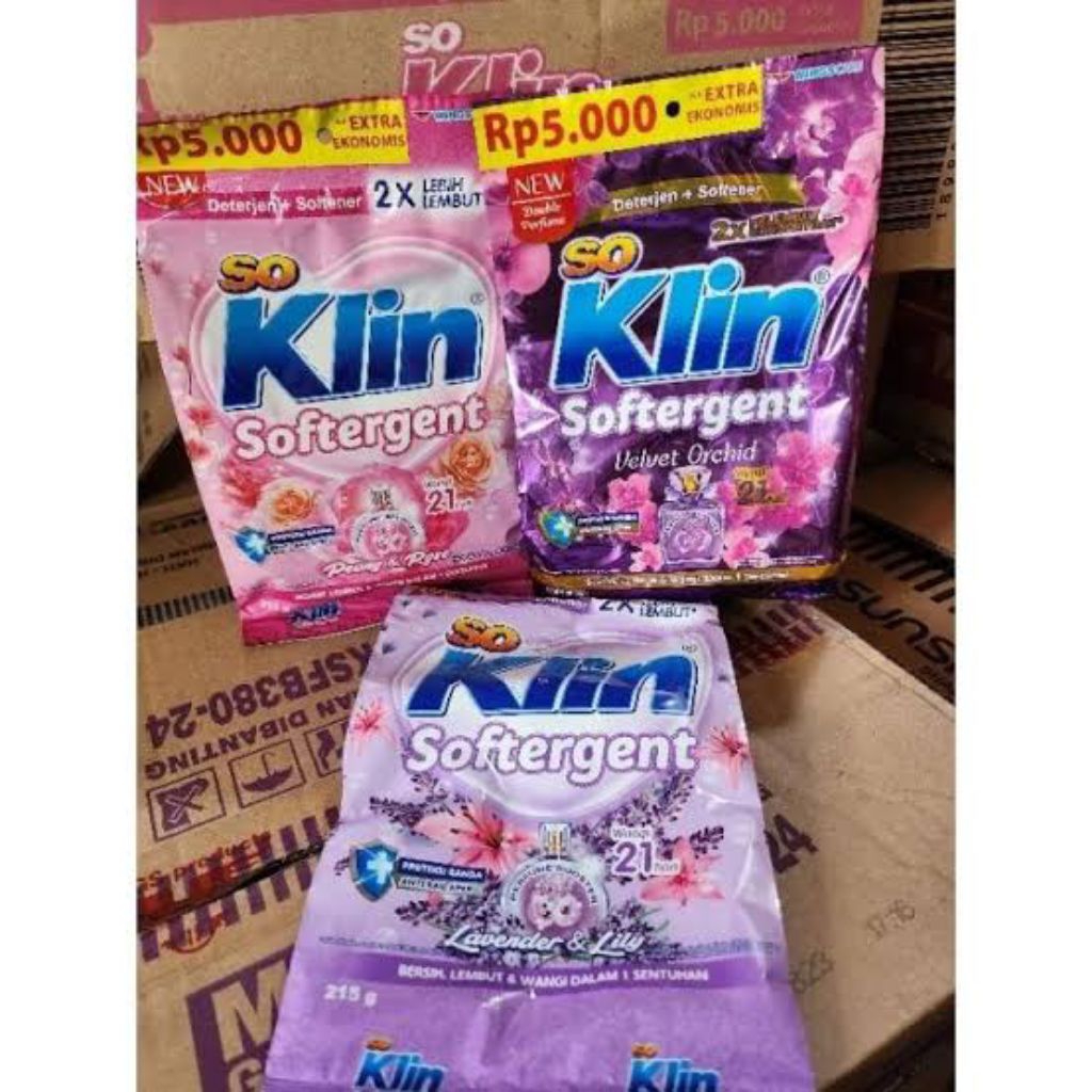 (promo) Soklin Bubuk softergen 5000 1 dus