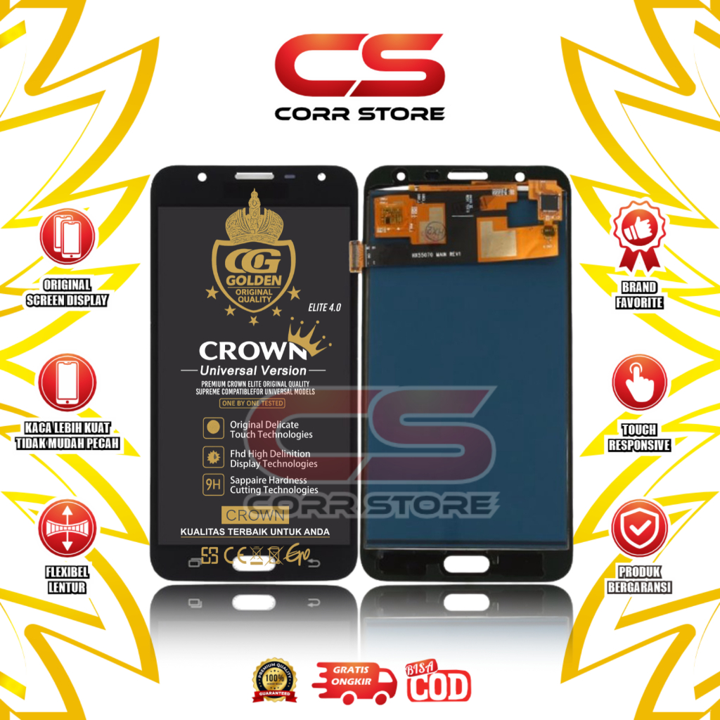 LCD TOUCHSCREEN SAMSUNG J7 CORE / J701 / J701F / J7 NEO ORIGINAL FULLSET COMPLETE