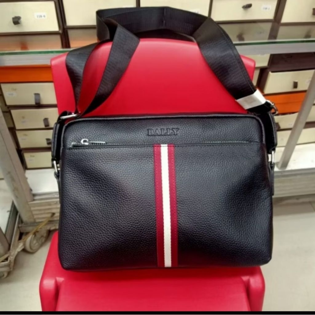Tas selempang bally kulit tas massengerbag pria premium quality