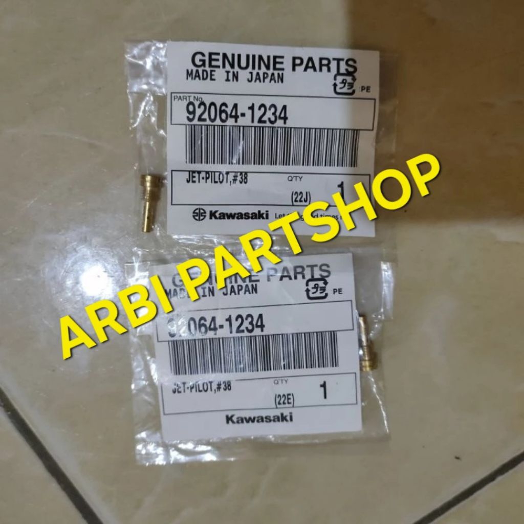 Pilot Jet 38 Ninja 250 Karbu Original