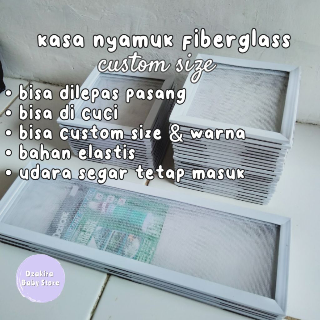 Jaring nyamuk kawat nyamuk kasa nyamuk penutup ventilasi udara custom size
