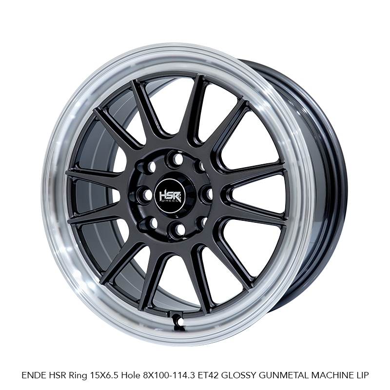 VELG MOBIL YARIS BAPAO BRIO MOBILIO FREED JAZZ VTEC  CITY ZHSR ENDE R15 GREY POLISHED LIPS