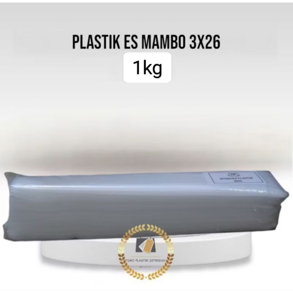 (1KG) Plastik Es Mambo Es Lilin 3x20 3x23 3x26