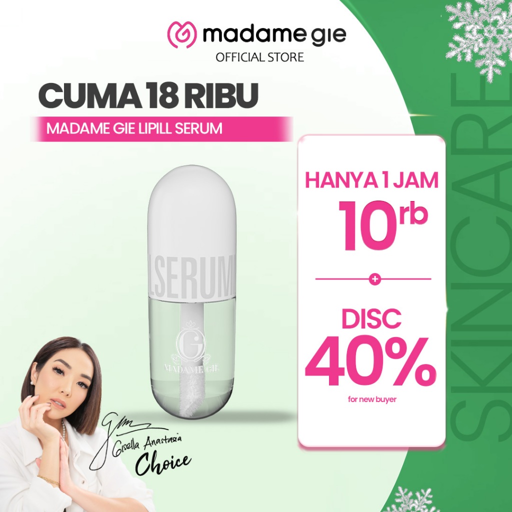 Madame Gie #Lipill Serum - Lip Oil Bibir