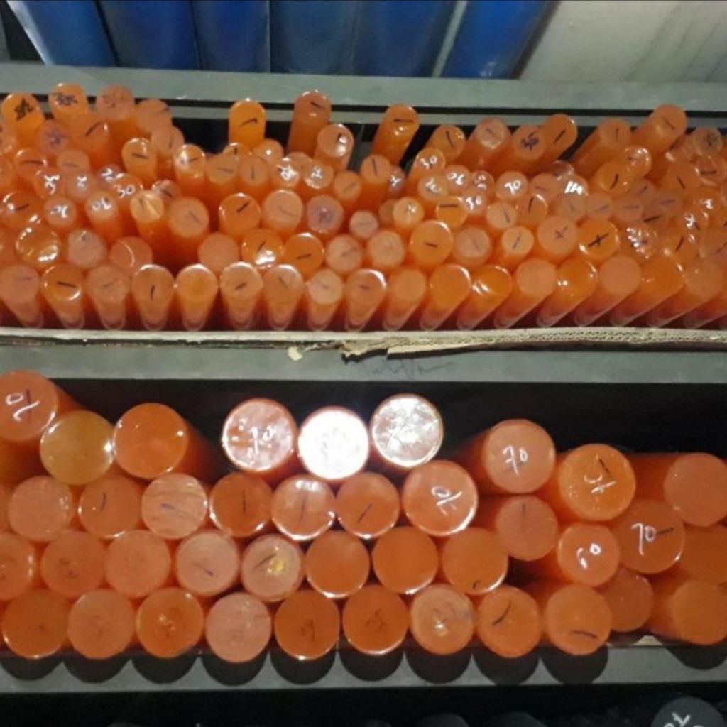 pu orange 60mm x 20cm