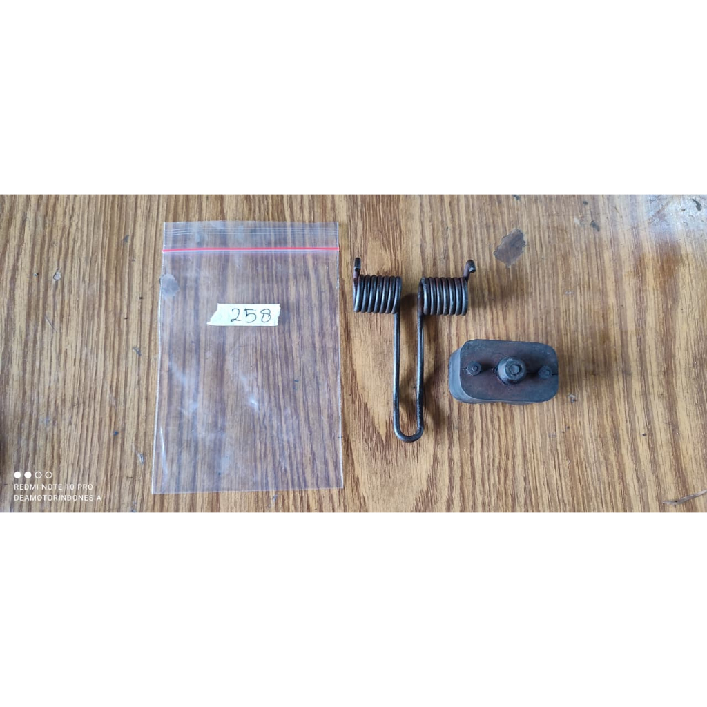 KARET & PER PIR JOK YAMAHA V80 SUPER DELUX ORIGINAL//258