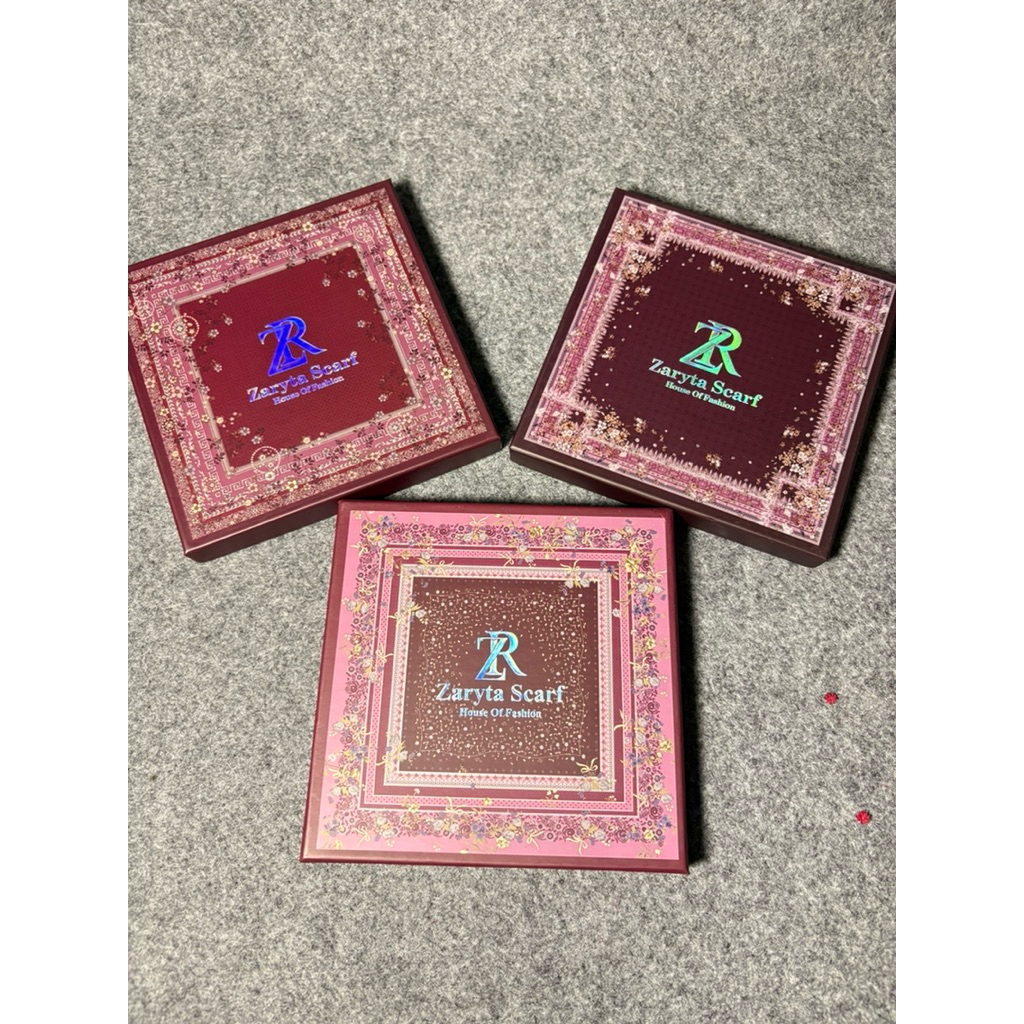 hijab zaryta scarf motif box premium