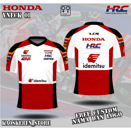 jersey crew motogp honda baju motogp hrc 2025 kaos motogp racing kaos otomotif