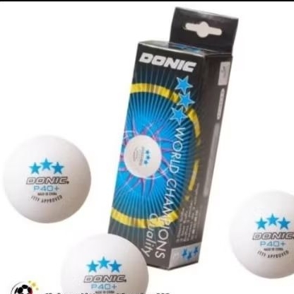 Bola tenis meja pingpong Donic P40+