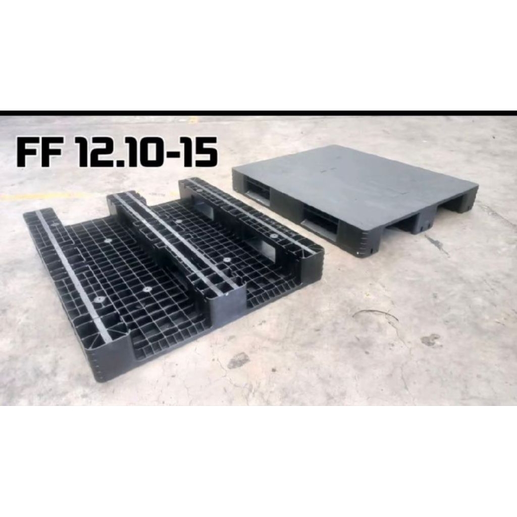 palet plastik baru 100*120*15cm