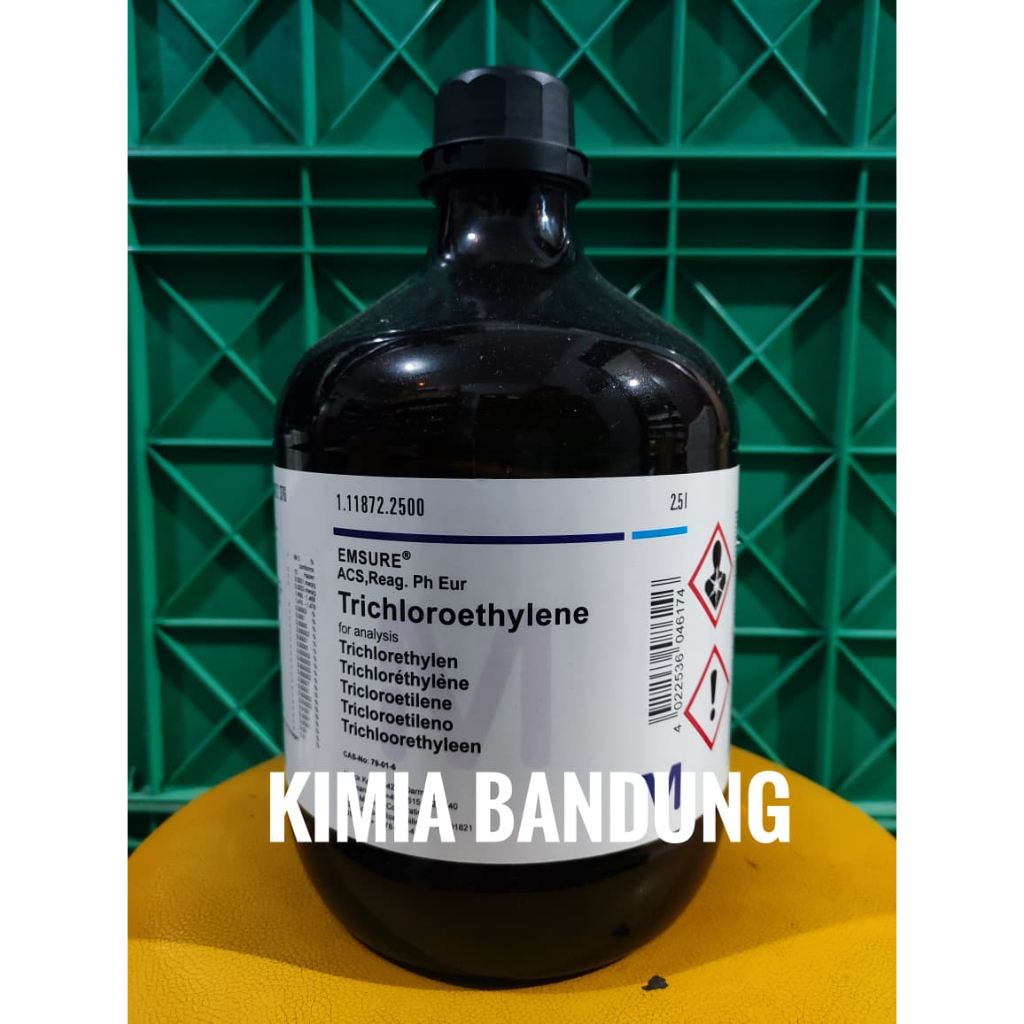 Trichloroethylene FOR ANALISYS / C2HCl3 MERCK / TRIKLOROETAN UNTUK ANALISIS / CAS : 79-01-6 MERCK 11