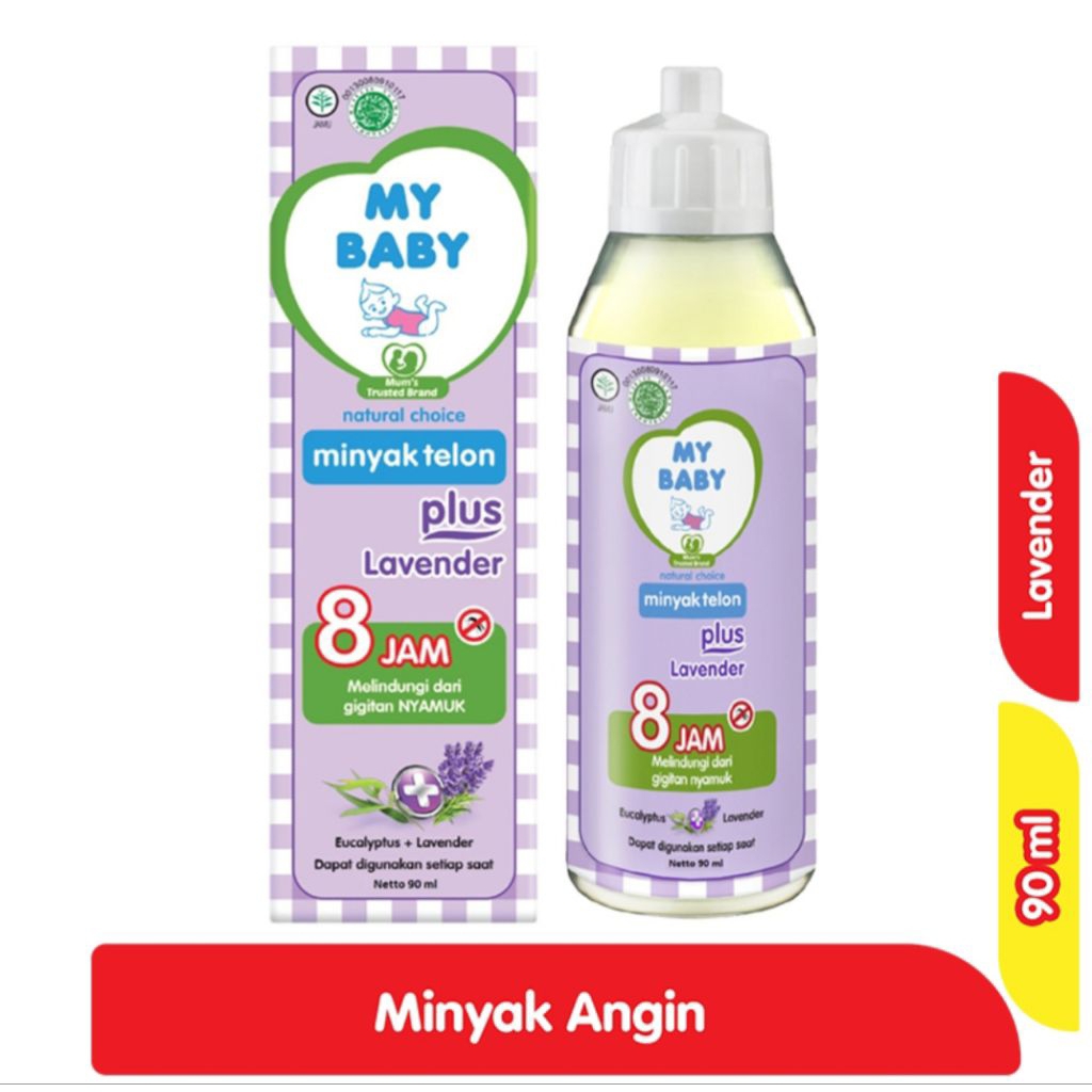 minyak telon my baby lavender 90 ml