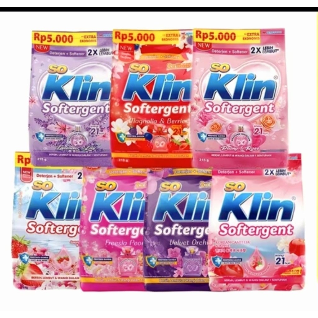 SoKlin Softergent 5000 Sabun Cuci Baju