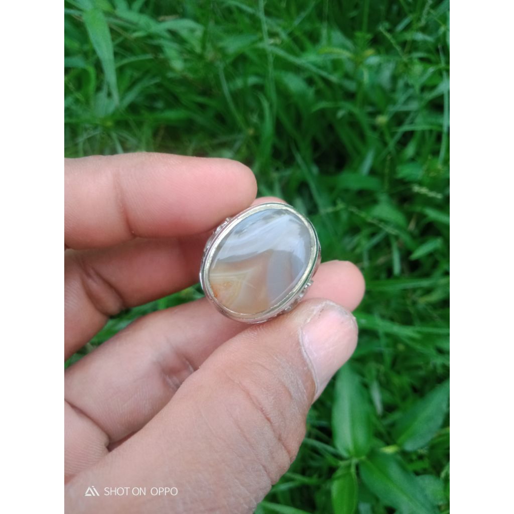 Cincin natural akik junder (asli alam)