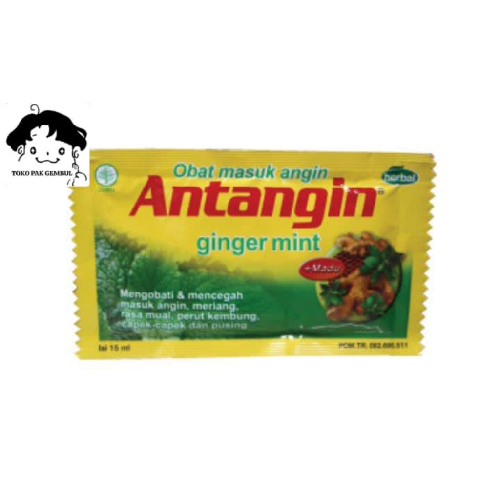 

(TOKO PAK GEMBUL) ANTANGIN GINGER MINT ISI 12
